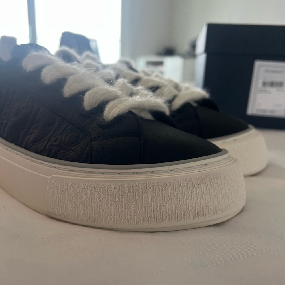 Dior Black and Cream Casual Sneakers - Picture 6 of 7